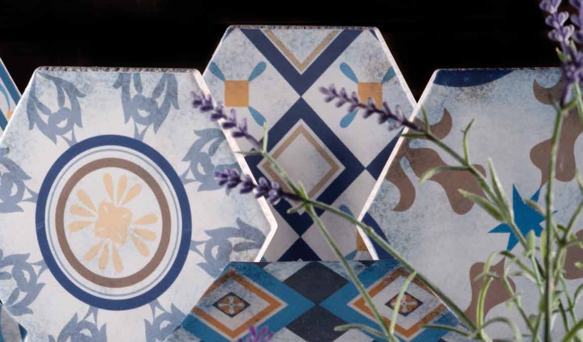 Litica Innovacion muestras de azulejos vintage